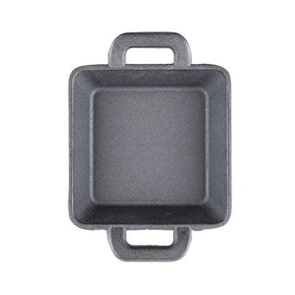 Đĩa Phục Vụ Vuông Mini Tablecraft CW30150 Gang Đúc Có Tay Cầm 355 ml 12.7 cm x 12.7 cm