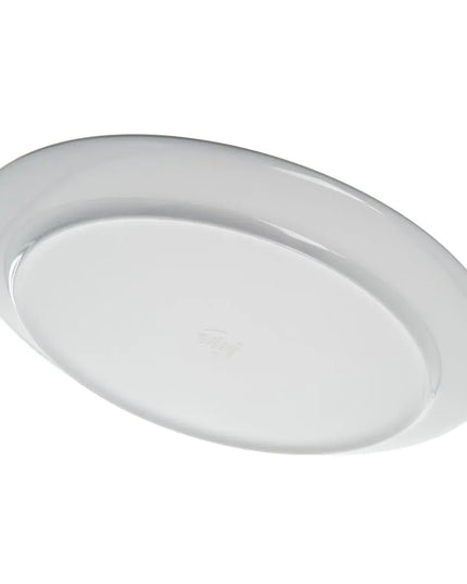 Đĩa Pizza Tròn Carlisle Nhựa Melamine 30.5 cm, Màu Trắng (4380002)