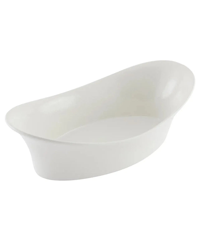 Đĩa Rarebit Oval Bon Chef 9927S 25.4 cm Nhôm Trắng