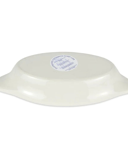 Đĩa Rarebit Oval Diversified Ceramics DCI627W 237 ml - Gốm, Màu Trắng