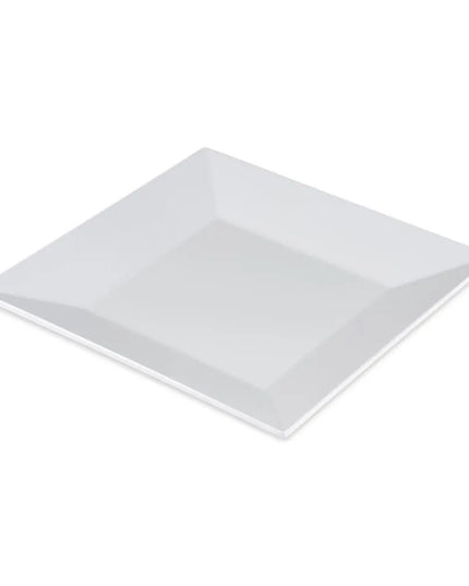 Đĩa Salad Melamine Vuông GET 20.3cm, Màu Trắng (ML-103-W)