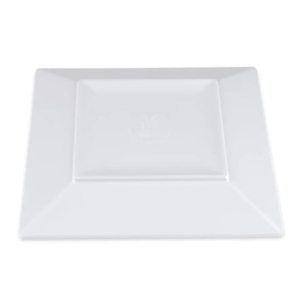Đĩa Salad Melamine Vuông GET 20.3cm, Màu Trắng (ML-103-W)