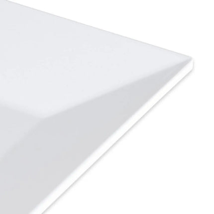 Đĩa Salad Melamine Vuông GET 20.3cm, Màu Trắng (ML-103-W)