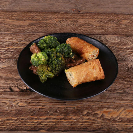 Đĩa Salad Tròn Elite Global Solutions Nhựa Melamine 19.7 cm, Màu Đen (JW7007-B)