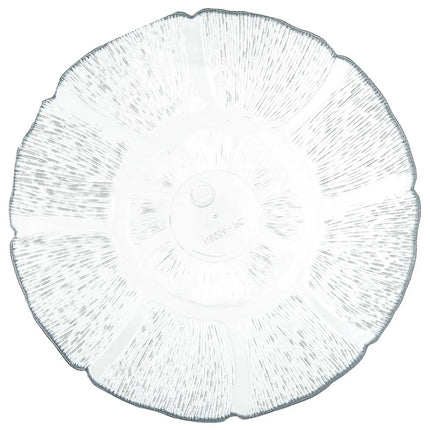 Đĩa Salad Tròn Nhựa Carlisle 695407 19.1 cm, Trong Suốt