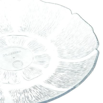 Đĩa Salad Tròn Nhựa Carlisle 695407 19.1 cm, Trong Suốt