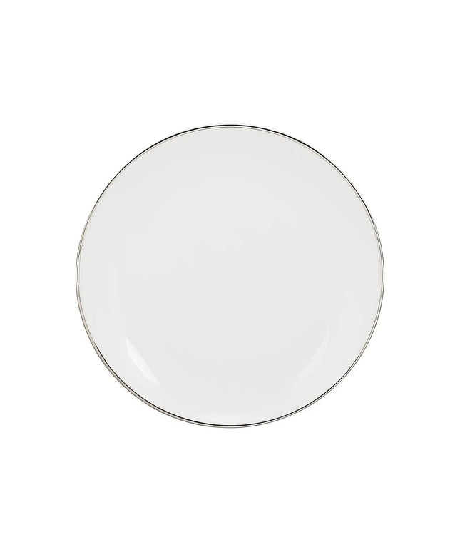 Đĩa Salad Tròn Sứ 10 Strawberry Street CPSL0004 19.4 cm, Silver Line Trắng