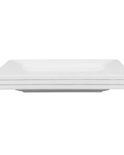 Đĩa Salad Vuông Elite Global Solutions Nhựa Melamine 17.8 cm, Màu Trắng (D7SQRR-W)