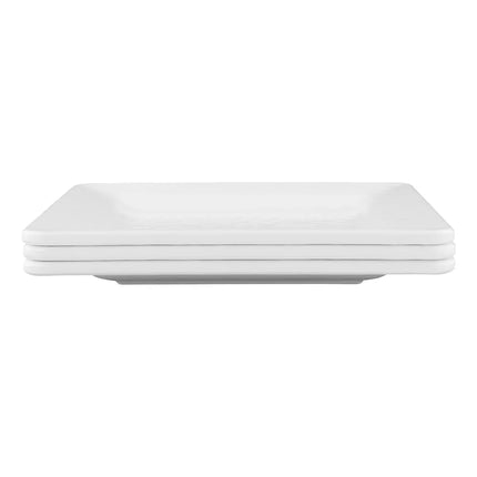 Đĩa Salad Vuông Elite Global Solutions Nhựa Melamine 17.8 cm, Màu Trắng (D7SQRR-W)