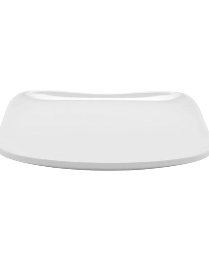 Đĩa Salad Vuông Nhựa Melamine GET 15.2 cm, Trắng (CS-6116-W)