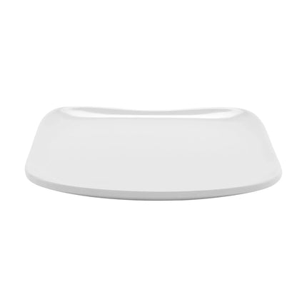 Đĩa Salad Vuông Nhựa Melamine GET 15.2 cm, Trắng (CS-6116-W)
