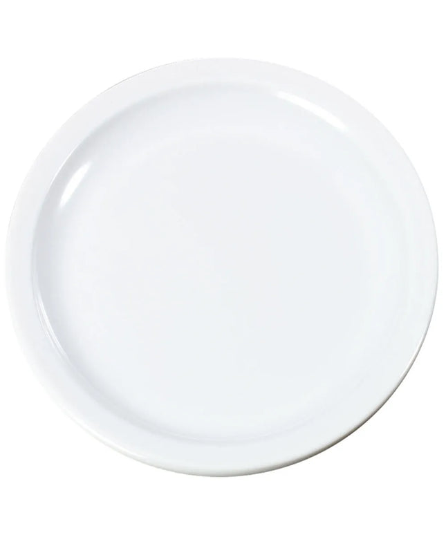 Đĩa Sandwich Tròn Nhựa Melamine Carlisle 18.4 cm, Trắng (KL20102)