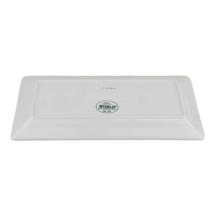Đĩa Sứ Chữ Nhật Libbey SL-23, 30.5cm x 16.5cm, Slate