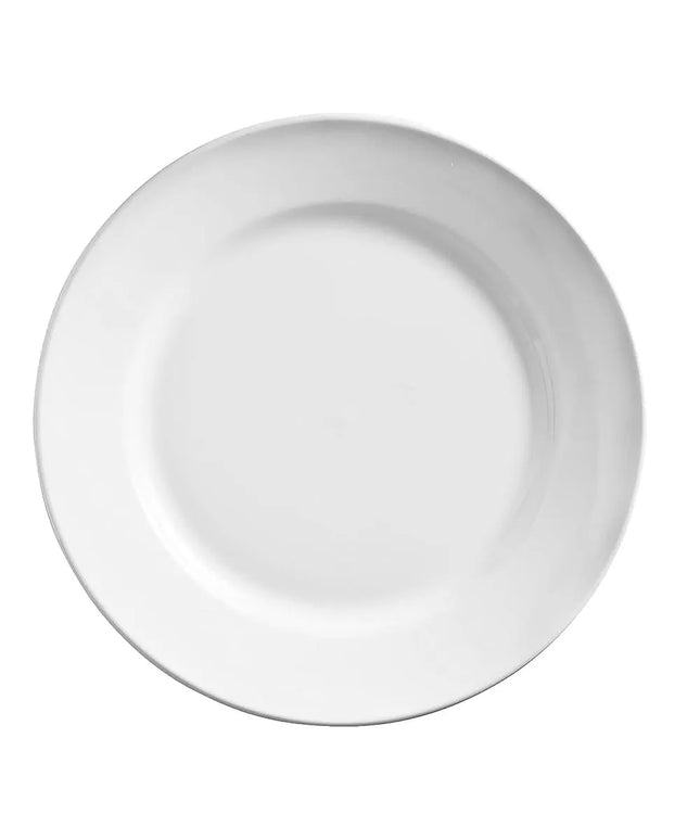 Đĩa Sứ Tròn Libbey 840-405R-22 14 cm Vành Rộng, Trắng Sáng, Porcelana