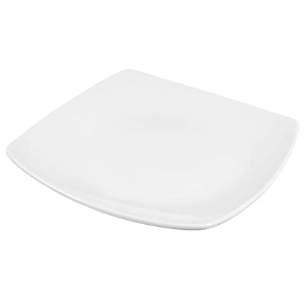 Đĩa Sứ Vuông Libbey 840-470S 27.9 cm, Coupe, Trắng Sáng, Porcelana
