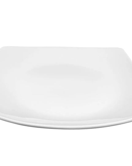 Đĩa Sứ Vuông Libbey 840-470S 27.9 cm, Coupe, Trắng Sáng, Porcelana