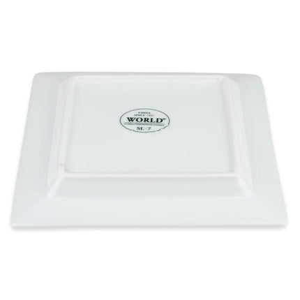 Đĩa Sứ Vuông Libbey SL-7 18.4 cm, Màu Slate