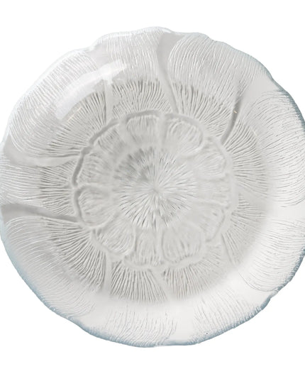 Đĩa Súp/Salad Tròn Arcoroc J0226 20.3 cm Fleur - Thủy Tinh, Trong Suốt