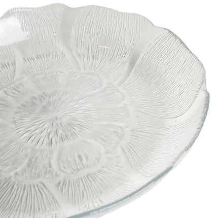 Đĩa Súp/Salad Tròn Arcoroc J0226 20.3 cm Fleur - Thủy Tinh, Trong Suốt