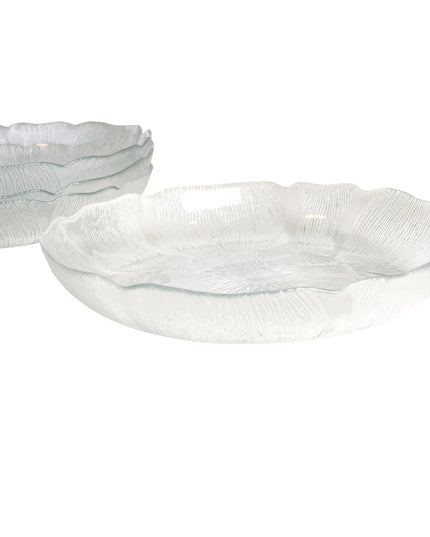 Đĩa Súp/Salad Tròn Arcoroc J0226 20.3 cm Fleur - Thủy Tinh, Trong Suốt
