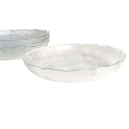 Đĩa Súp/Salad Tròn Arcoroc J0226 20.3 cm Fleur - Thủy Tinh, Trong Suốt
