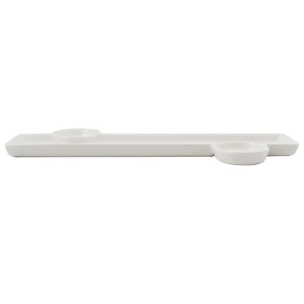 Đĩa Sushi American Metalcraft PORS136 33 x 15 cm Có Chén Chấm - Sứ