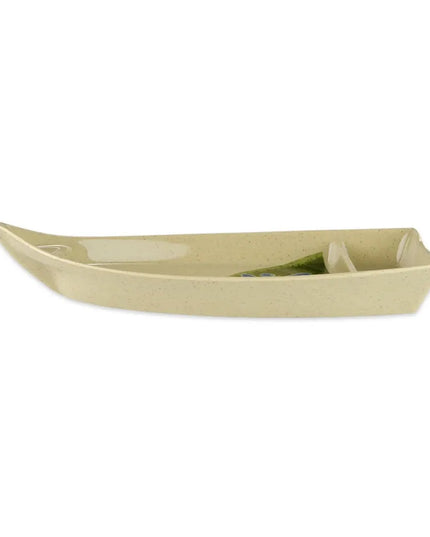 Đĩa Thuyền Chữ Nhật Nhựa Melamine GET Dung Tích 296 ml, 26.7 x 12.1 cm (136-TD)