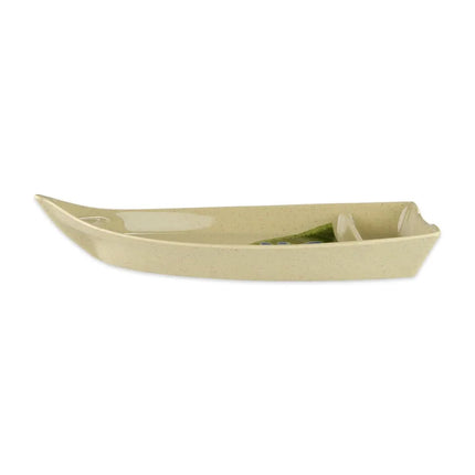 Đĩa Thuyền Chữ Nhật Nhựa Melamine GET Dung Tích 296 ml, 26.7 x 12.1 cm (136-TD)