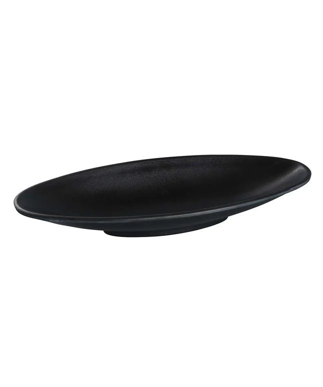 Đĩa Thuyền Yanco BP-4112 30.5 cm x 11.4 cm Melamine, Đen