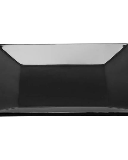 Đĩa Tráng Miệng Nhựa Melamine Vuông GET 15.2 cm, Đen (ML-102-BK)
