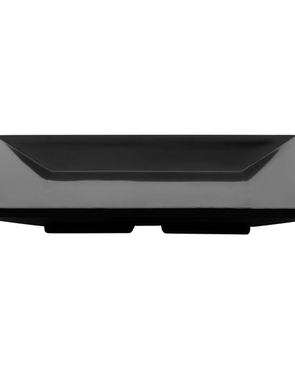 Đĩa Tráng Miệng Nhựa Melamine Vuông GET 15.2 cm, Đen (ML-102-BK)