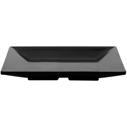 Đĩa Tráng Miệng Nhựa Melamine Vuông GET 15.2 cm, Đen (ML-102-BK)