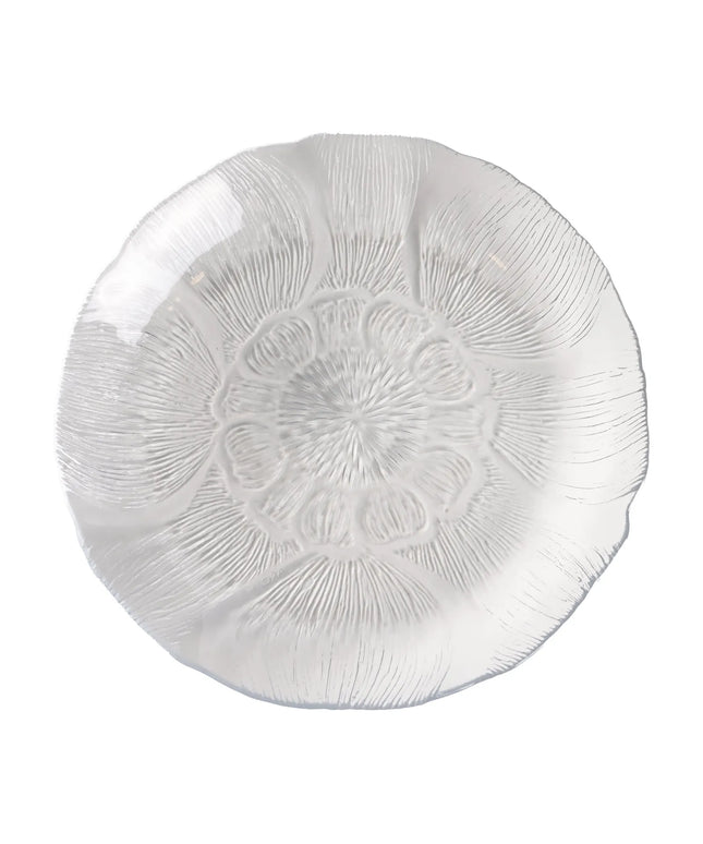 Đĩa Tráng Miệng Tròn Arcoroc J0232 Fleur 19.1 cm - Thủy Tinh, Trong Suốt