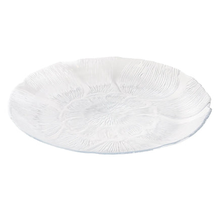 Đĩa Tráng Miệng Tròn Arcoroc J0232 Fleur 19.1 cm - Thủy Tinh, Trong Suốt