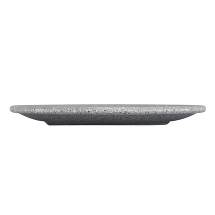 Đĩa Tráng Miệng Tròn Elite Global Solutions 15.2 cm - Nhựa Melamine, Vân Đá Granite (RT6R-GS)