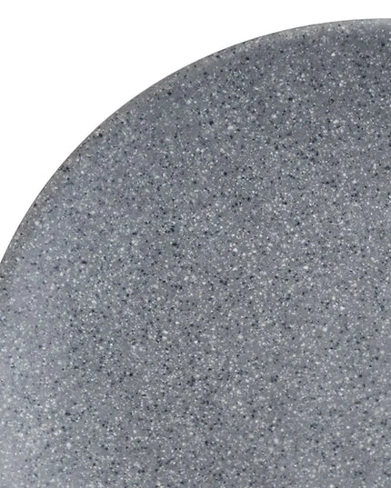 Đĩa Tráng Miệng Tròn Elite Global Solutions 15.2 cm - Nhựa Melamine, Vân Đá Granite (RT6R-GS)