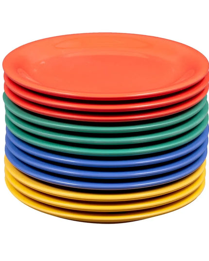 Đĩa Tráng Miệng Tròn GET 16.5 cm - Melamine, Nhiều Màu (NP-6-MIX)