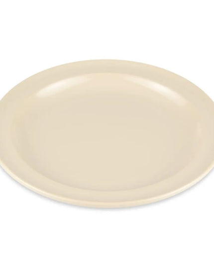 Đĩa Tráng Miệng Tròn GET Nhựa Melamine 18.4 cm, Màu Nâu Vàng (DP-507-T)