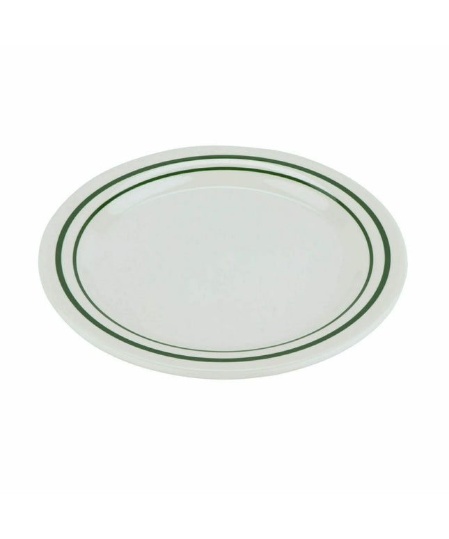 Đĩa Tráng Miệng Tròn Nhựa Melamine GET 19.1 cm, Màu Trắng (BF-700-EM)