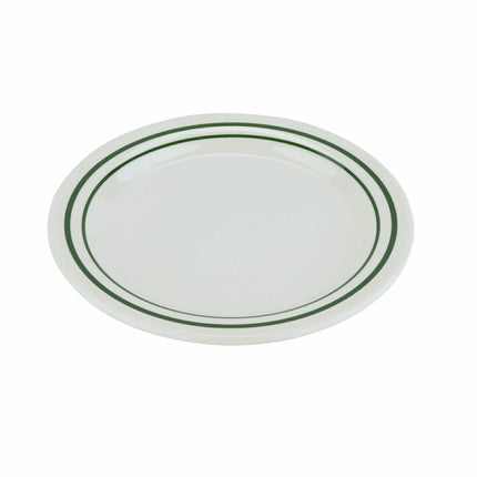 Đĩa Tráng Miệng Tròn Nhựa Melamine GET 19.1 cm, Màu Trắng (BF-700-EM)