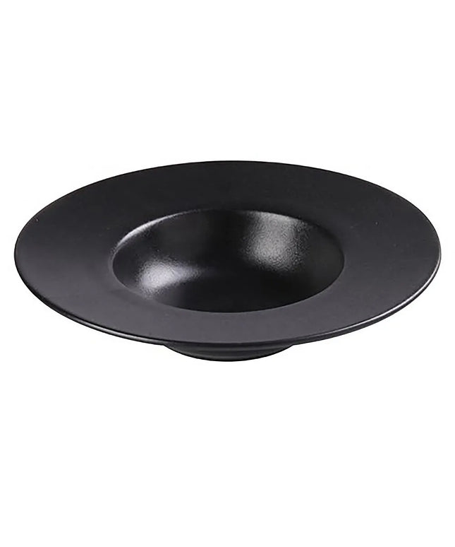 Đĩa Tráng Miệng Tròn Yanco NB-611 473 ml - Gốm Sứ, Noble Black