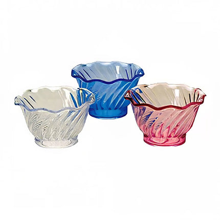 Đĩa Tráng Miệng Tulip Xoắn Thunder Group PLDS005P 148 ml, Tím