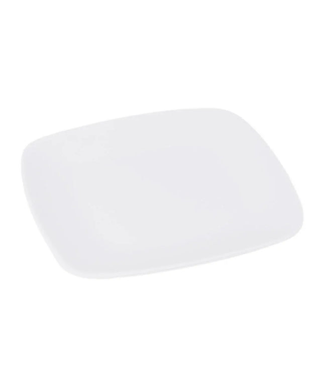 Đĩa Tráng Miệng Vuông Elite Global Solutions Nhựa Melamine 16.8 cm, Màu Trắng (D7SQR-W)
