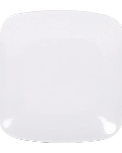 Đĩa Tráng Miệng Vuông Elite Global Solutions Nhựa Melamine 16.8 cm, Màu Trắng (D7SQR-W)