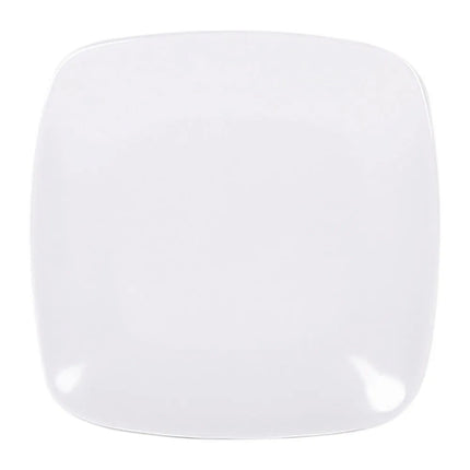 Đĩa Tráng Miệng Vuông Elite Global Solutions Nhựa Melamine 16.8 cm, Màu Trắng (D7SQR-W)