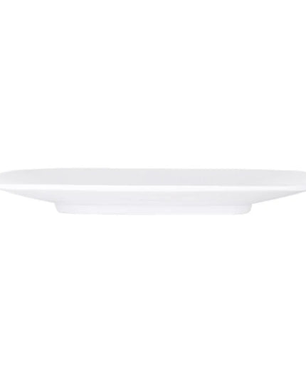 Đĩa Tráng Miệng Vuông Elite Global Solutions Nhựa Melamine 16.8 cm, Màu Trắng (D7SQR-W)