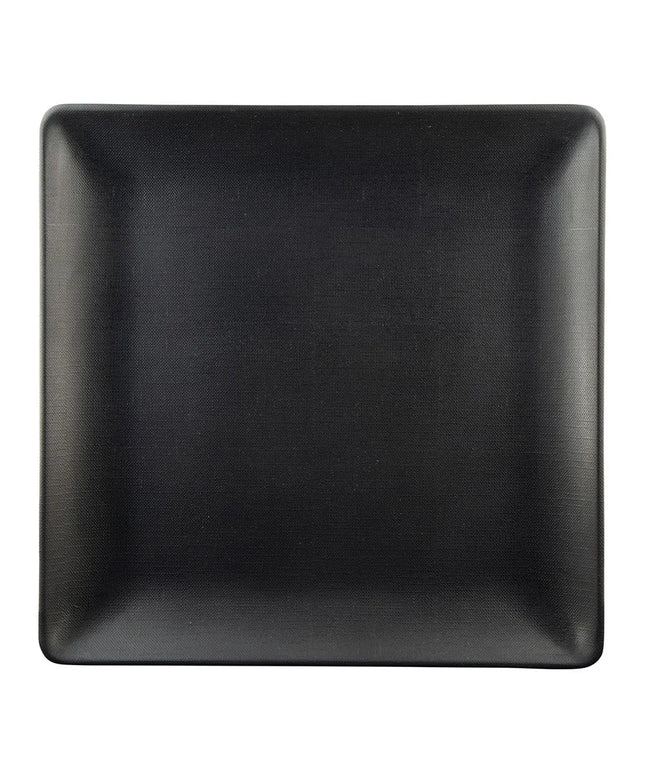 Đĩa Tráng Miệng Vuông Nhựa Melamine Elite Global Solutions 15.2cm, Màu Đen (ECO66SQ-B)