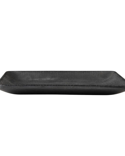 Đĩa Tráng Miệng Vuông Nhựa Melamine Elite Global Solutions 15.2cm, Màu Đen (ECO66SQ-B)