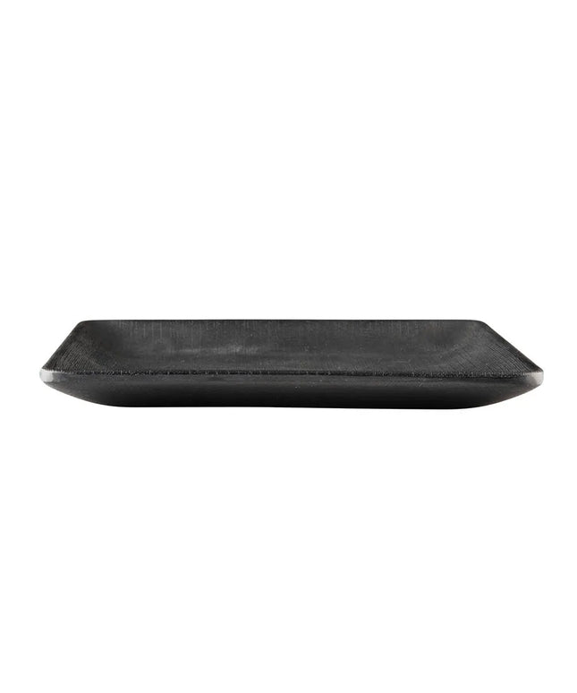 Đĩa Tráng Miệng Vuông Nhựa Melamine Elite Global Solutions 15.2cm, Màu Đen (ECO66SQ-B)