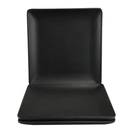 Đĩa Tráng Miệng Vuông Nhựa Melamine Elite Global Solutions 15.2cm, Màu Đen (ECO66SQ-B)